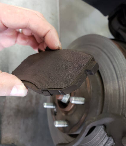 Brake Pad Inspection