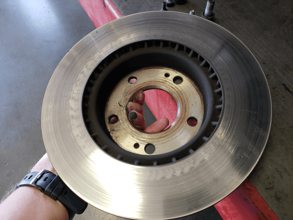 Back Side of Rotor