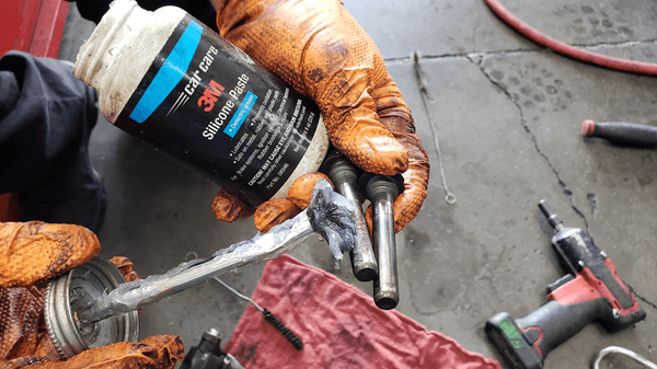 Lubricate Brake Slide Pins