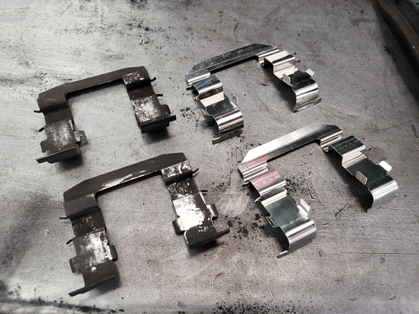 Brake Pad Retainer Clips and Shims